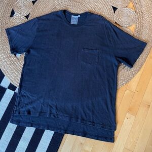 Jungmaven Big Tee in Washed Black